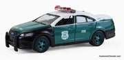 2014 Ford Taurus: NYPD Vintage Tribute Livery 1:64 Diecast Model Car by Greenlight