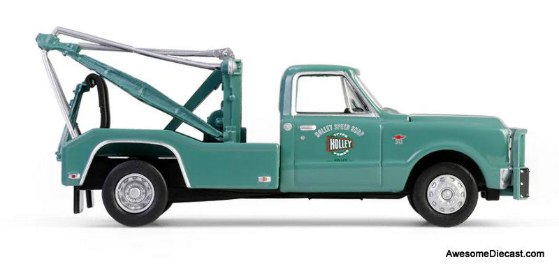 1967 Chevrolet C-30 Dually Wrecker: Holley Speed Shop 1:64 Diecast Model Truck by Greenlight