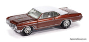 1966 Buick Skylark GS, Riviera Red Metallic 1:64 Diecast Model Car by Johnny Lightning