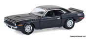 1970 Plymouth 'Cuda AAR, Black 1:64 Diecast Model Car by Greenlight