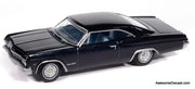 1965 Chevrolet Impala SS 396, Danube Blue 1:64 Diecast Model Car by Auto World