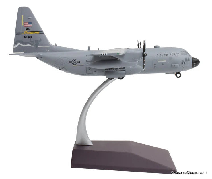 Lockheed C-130H3 United States Air Force (USAF) Montana 1:200 Diecast Model Plane by Gemini 200