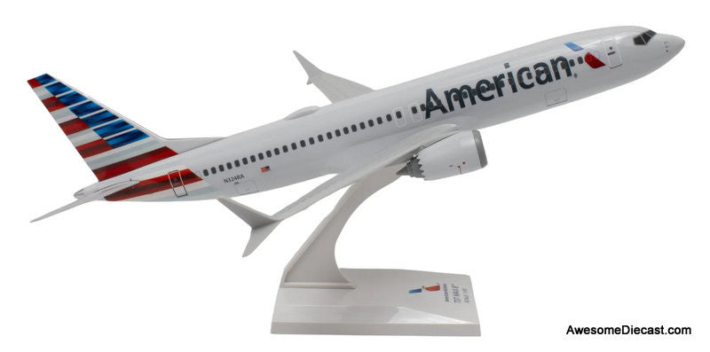 Boeing 737-Max8 American Airlines (Reg# N324RA) 1:130 ABS Plastic Model Plane by Sky Marks