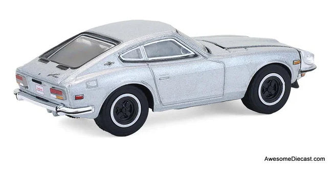 1970 Datsun 240Z, Silver 1:64 Diecast Model Car by Greenlight