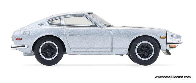 1970 Datsun 240Z, Silver 1:64 Diecast Model Car by Greenlight