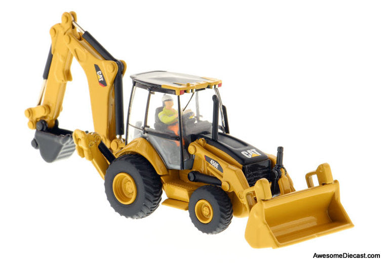 Diecast Masters 1:87 Caterpillar 450E Backhoe Loader