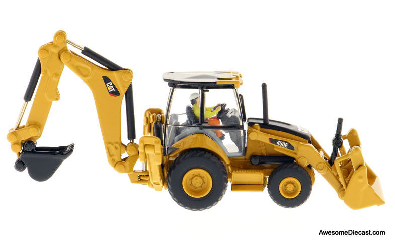 Diecast Masters 1:87 Caterpillar 450E Backhoe Loader
