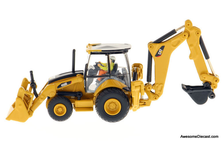 Diecast Masters 1:87 Caterpillar 450E Backhoe Loader