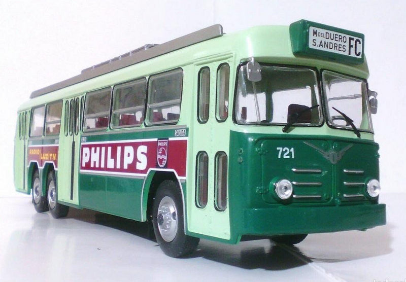 Hachette 1:43 1960 Vetra Berliet VA3B2 Trolley Bus: Barcelona Philips