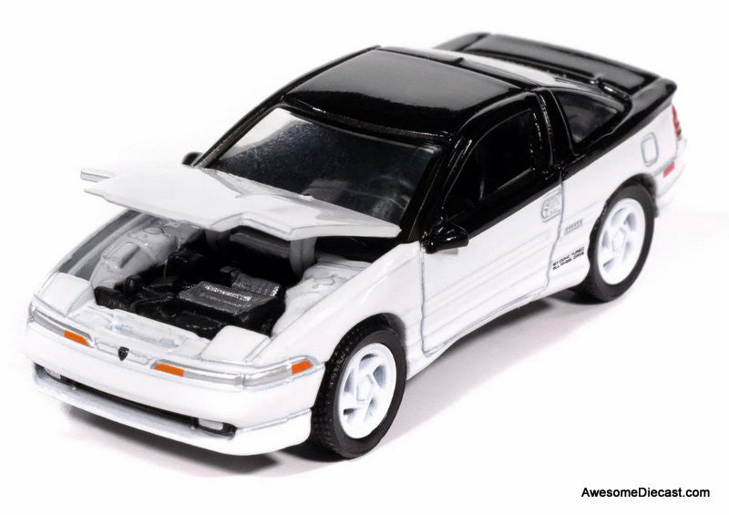 1991 Eagle Talon Tsi, Bright White 1:64 Diecast Model Car by Auto World