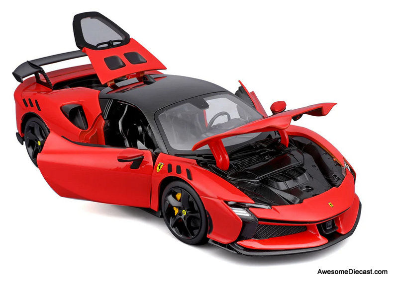 新品 未開封 Maisto フェラーリSF90 XX Stradale 1:18 Ferrari SF90 XX Stradale, Red 1:18 Diecast Model Car by Maisto