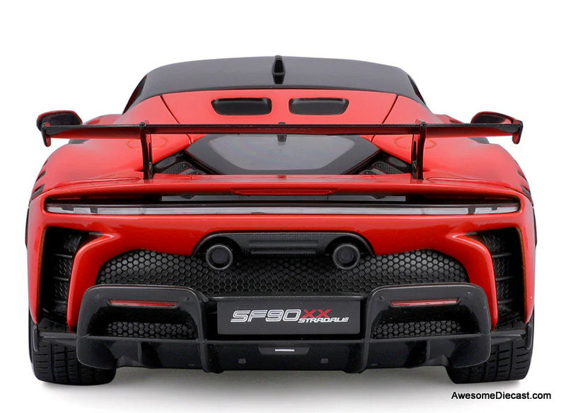 Ferrari SF90 XX Stradale, Red 1:18 Diecast Model Car by Maisto