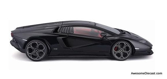 Lamborghini Countach LP1 800-4, Black 1:18 Diecast Model Car by Maisto