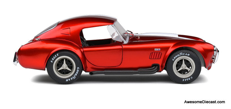 Solido 1:18 1965 Shelby Cobra 427 MK11, Metallic Red