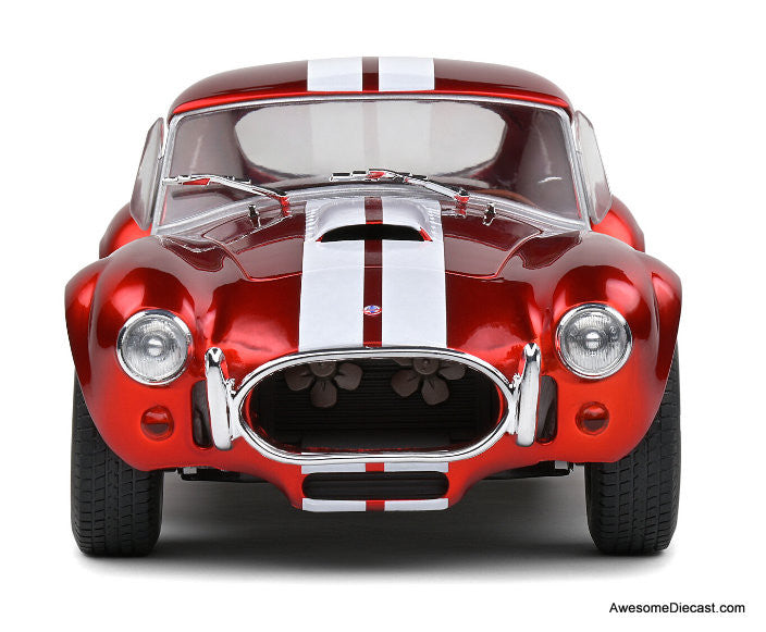 Solido 1:18 1965 Shelby Cobra 427 MK11, Metallic Red
