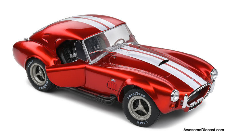 Solido 1:18 1965 Shelby Cobra 427 MK11, Metallic Red