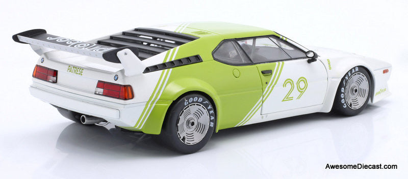 BMW M1 Procar #29 BMW ProCar Series Imola 1980 Riccardo Patrese 1:18 Diecast Model Car by WERK83