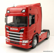2019 Scania R-Series Topline Tractor, Red 1:18 Diecast Model Truck by Premium ClassiXXs
