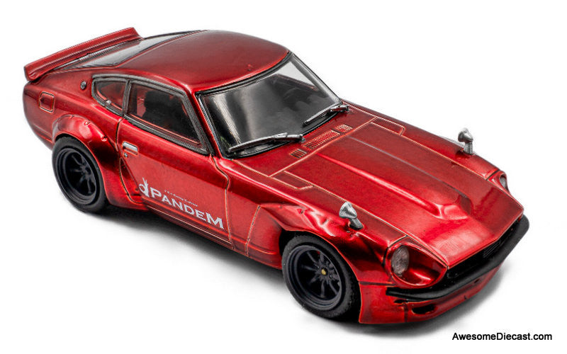 1973 Datsun 240Z Pandem, Metallic Red 1:43 Diecast Model Car by Solido