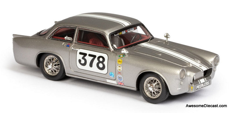 1958 Peerless GT Coupe, Silver 1:43 Resin Cast Model Car by Esval Models