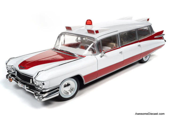 Auto World 1:18 1959 Cadillac Eldorado Ambulance