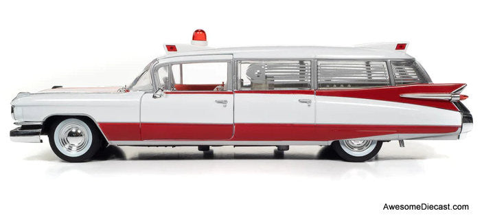 Auto World 1:18 1959 Cadillac Eldorado Ambulance