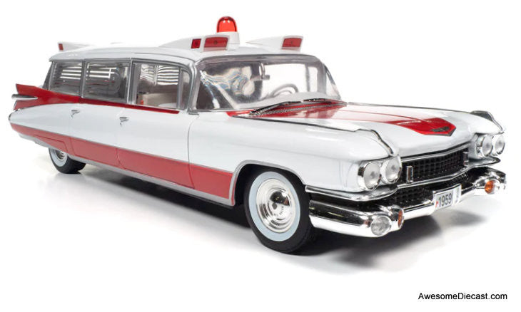 Auto World 1:18 1959 Cadillac Eldorado Ambulance