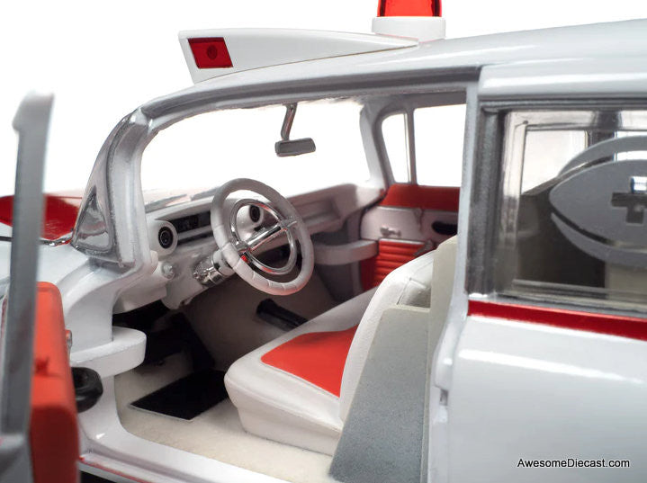 Auto World 1:18 1959 Cadillac Eldorado Ambulance