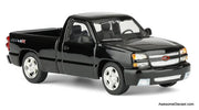 2006 Chevrolet Silverado SS Single Cab Pick-Up Truck, Onyx Black 1:64 Diecast Model Truck by Para64