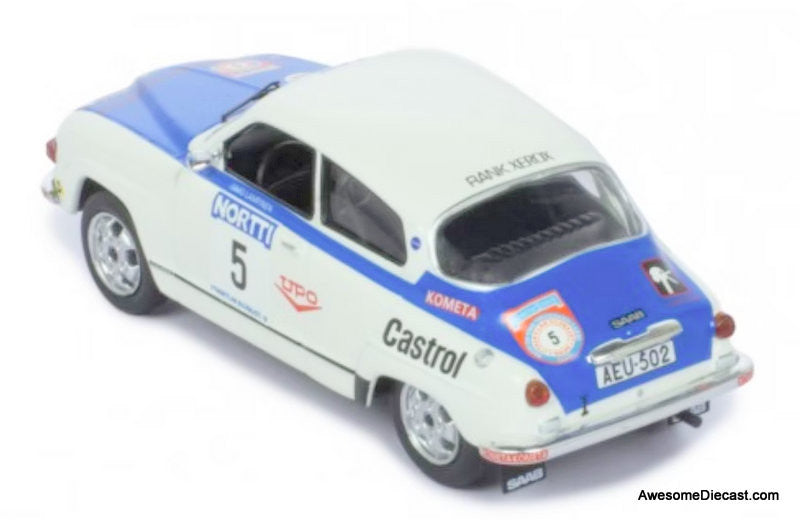 IXO 1:43 1976 Saab 96 V4 #5: Rally Of The 1000 Lakes 1976