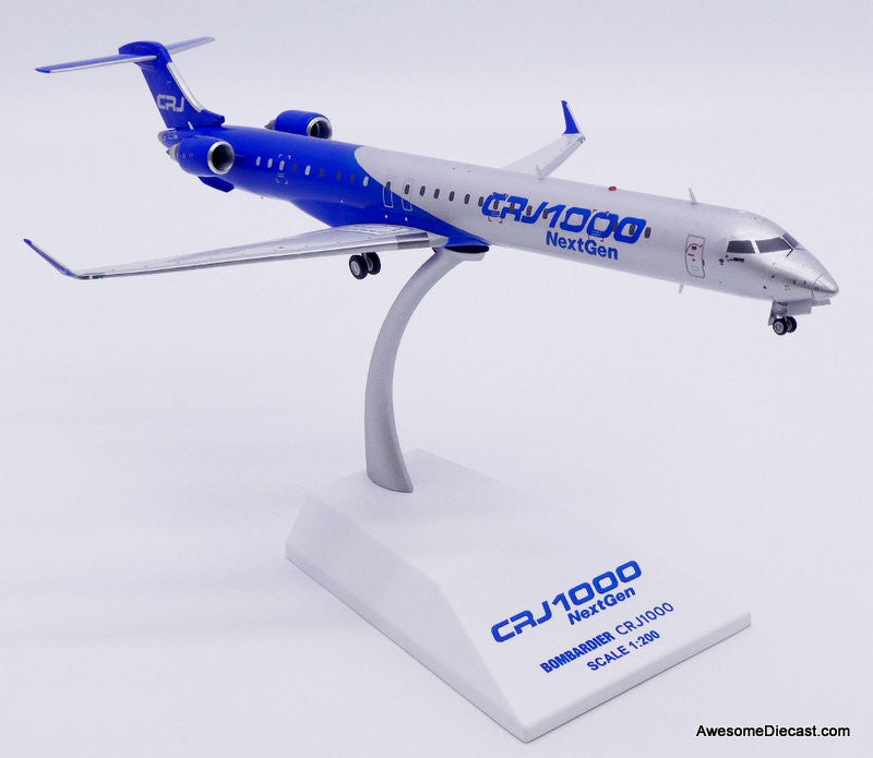 Bombardier CRJ 100ER: House Color (Reg #C-FNXG) "Next Gen" 1:200 Diecast Model Plane by JC Wings