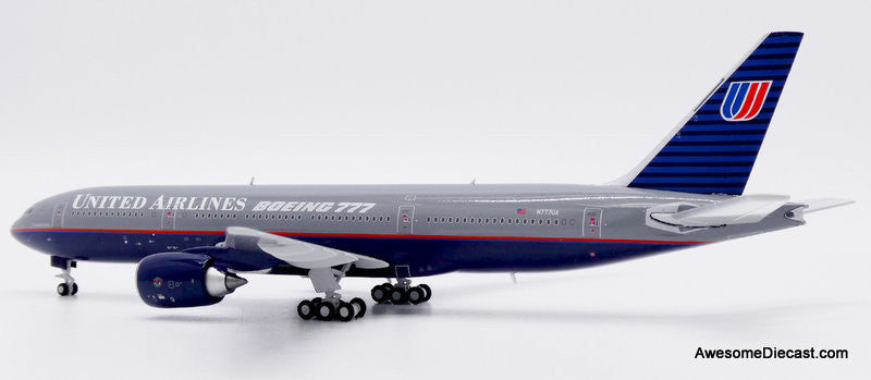 Boeing 777-200: United Airlines (Reg #N777UA) 1:400 Diecast Model Plane by JC Wings