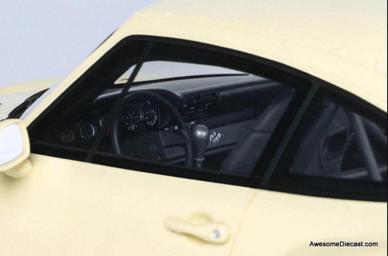 2023 RWB Porsche, Sandstorm Beige 1:18 Resin Cast Model Car by GT Spirit