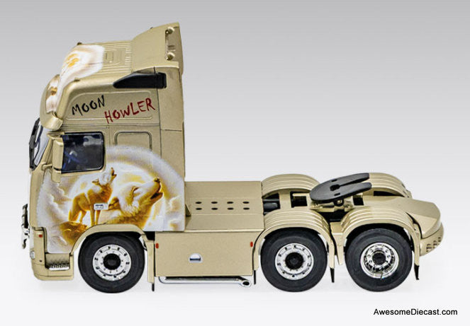 2003 Volvo FH16 Sleeper Tractor " Moon Howler" 1:43 Diecast Model Truck by Hachette