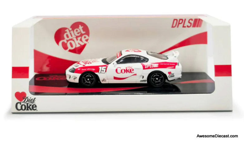 Toyota Supra (A80) Boxed Set: Coca Cola 1:64 Diecast Model Car by Inno64