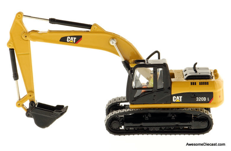 Caterpillar 320D L Hydraulic Excavator 1:87 Diecast Model Vehicle by Diecast Maters