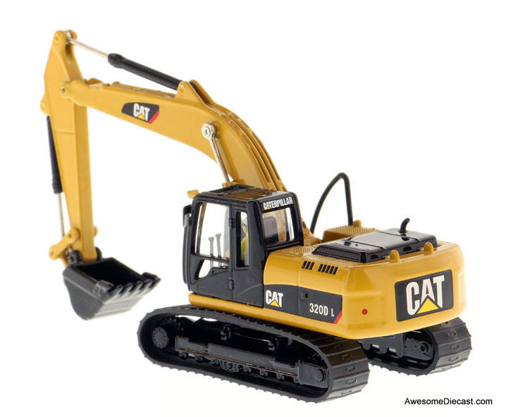 Caterpillar 320D L Hydraulic Excavator 1:87 Diecast Model Vehicle by Diecast Maters