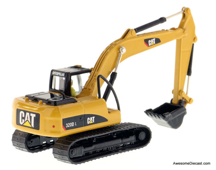Caterpillar 320D L Hydraulic Excavator 1:87 Diecast Model Vehicle by Diecast Maters
