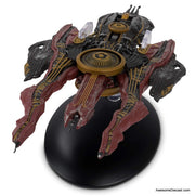 Star Trek Klingon Qugh Class Ship Diecast Model by Eagle Moss Hero Collector