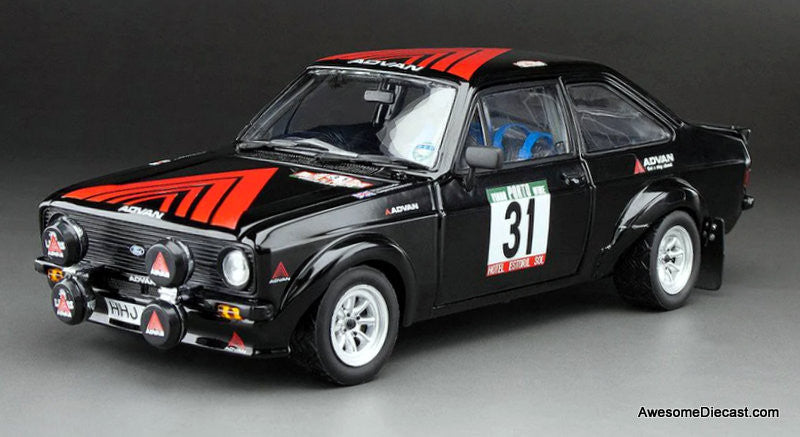 1976 Ford Escort RS1800 #31: 1981 Ralley De Portugal 1:18 Diecast Model Car by Sun Star