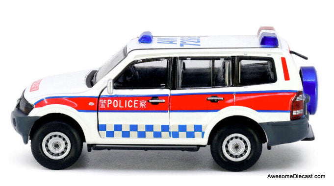 Tiny 1:64 2003 Mitsubishi Pajero: Hong Kong Police Department