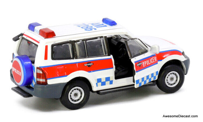 Tiny 1:64 2003 Mitsubishi Pajero: Hong Kong Police Department