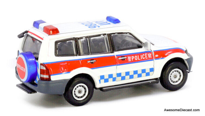 Tiny 1:64 2003 Mitsubishi Pajero: Hong Kong Police Department