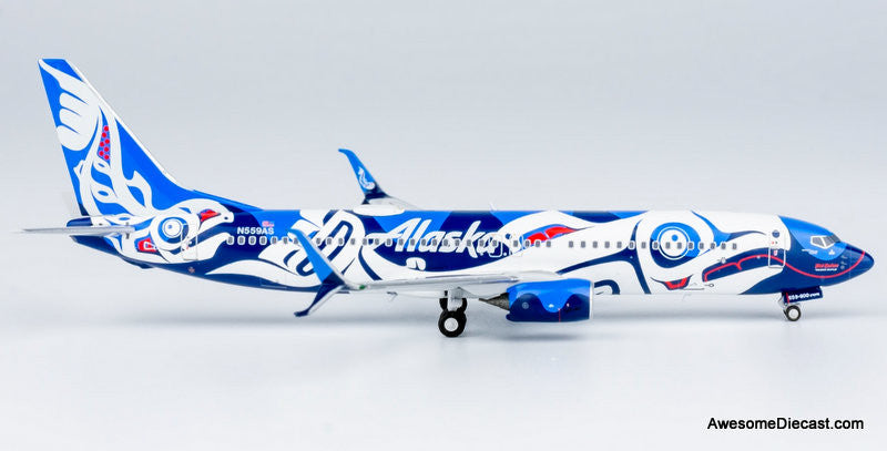 NG Models 1:400 Boeing 737-800: Alaska Airlines (Reg #N559AS)