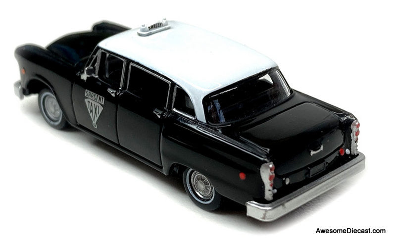 1974 Checker Taxi Cab: Sargent, Winnipeg 1:87 ABS Plastic Model Car by Brekina