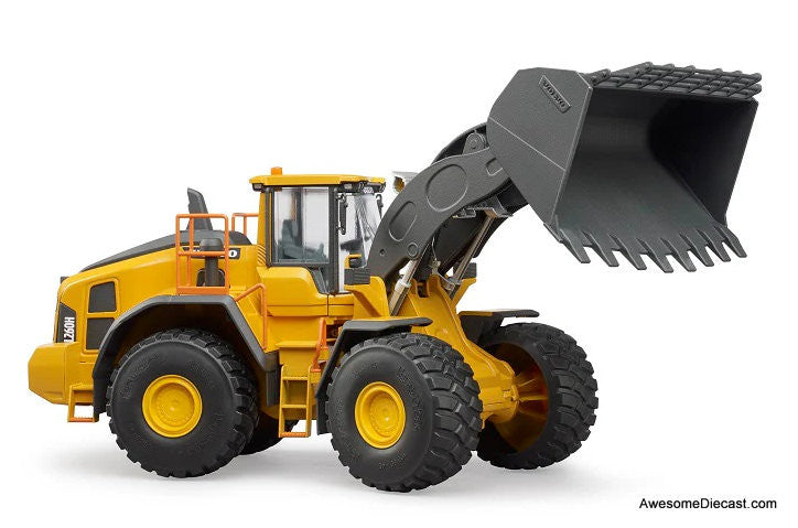 Volvo Wheel Loader L260H, Yellow 1:16 ABS Plastic Model Vehicle by Bruder