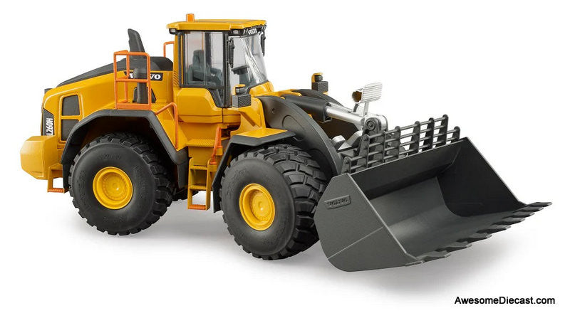 Volvo Wheel Loader L260H, Yellow 1:16 ABS Plastic Model Vehicle by Bruder