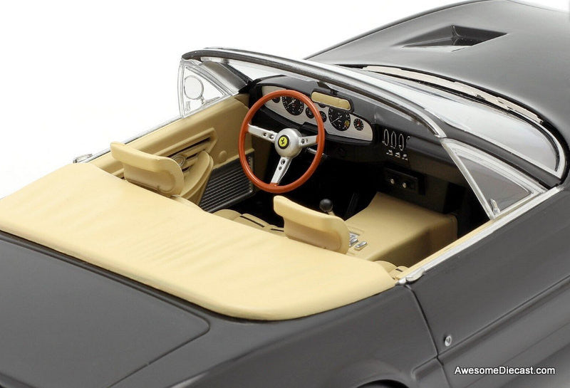 KK Scale 1:18 1969 Ferrari 365 GTB Daytona Convertible, Black (Miami Vice Edition)