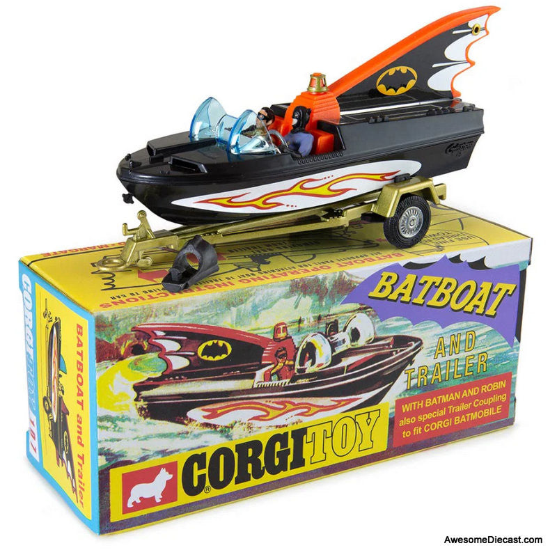 Bat Boat & Trailer 1:50 Diecast Model Boat by Corgi