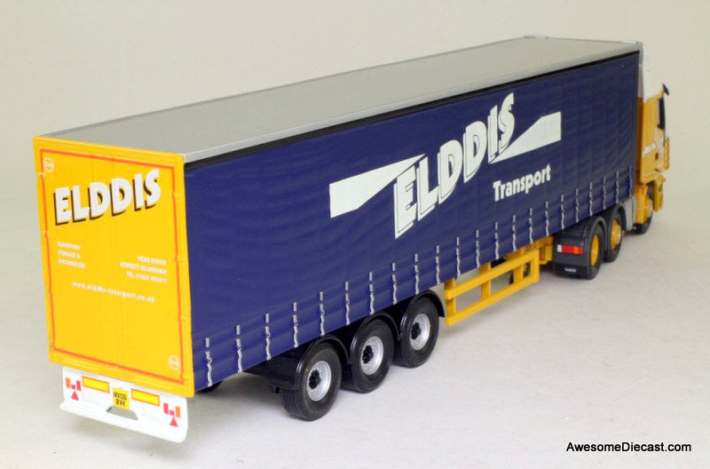 Corgi 1:50 2006 Iveco Stralis Sleeper Cab w/ Curtain Side Trailer: Elddis Transport Limited, Consett Co Durham